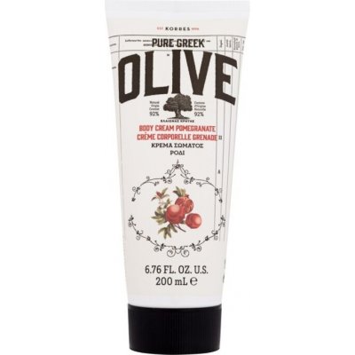 Korres Pure Greek Olive Pomegranate tělový krém 200 ml – Zboží Dáma