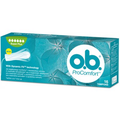 o.b. tampony ProComfort Super Plus 16ks