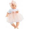 Panenka Paola Reina Realistické miminko holčička Toni v tylových šatech Los Manus 36 cm