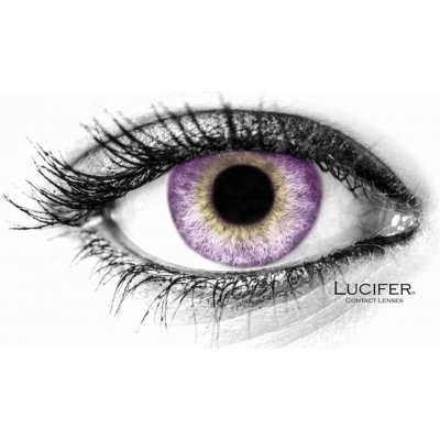 Lucifer Barevné čočky - nedioptrické - Cloud Violet 2 čočky – Zboží Mobilmania