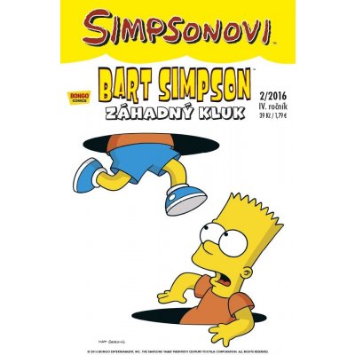 Simpsonovi - Bart Simpson 2/2016 - Záhadný kluk - Groening Matt – Zboží Mobilmania