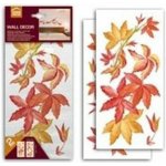 Crearreda Samolepicí dekorace WA S Virginia Crep. 59154 Podzimní listy psího vína 2 archy 15x31 cm – Zboží Dáma