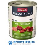 Animonda Gran Carno Adult hovězí/kachní srdce 0,8 kg – Hledejceny.cz