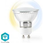 Nedis - Wi-Fi Chytrá LED Žárovka | GU10 | PAR16| 5 W | 400 lm | Teplá Bílá, F WIFILW10CRGU10 – Zboží Živě