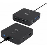 i-Tec USB-C DP Dual HDMI Docking Station with Power Delivery 100 W C31TRIPLEVIDEODPPRO – Zboží Živě