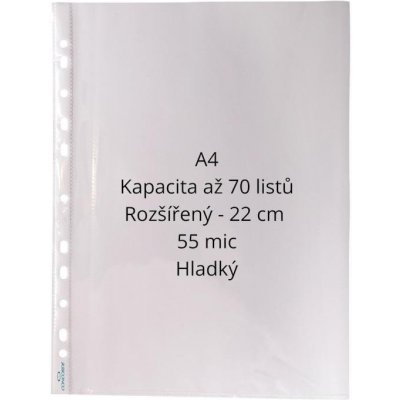 Concorde A4 55 mikronů transparentní 100 ks – Sleviste.cz