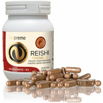 Nupreme Reishi extract 100 kapslí