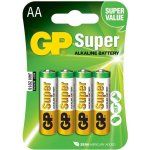 GP Super Alkaline AA 4ks 1013214000 – Zboží Živě