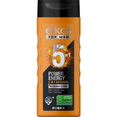 Elkos Men Power Energy 5v1 sprchový gel s mentolem 300 ml – Hledejceny.cz