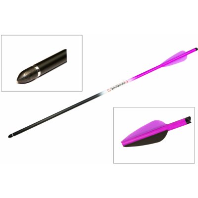 Goodgoods karbon fialový 16″ 1 ks – Zboží Dáma