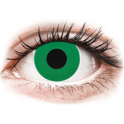 Gelflex CRAZY LENS - Emerald Green - dioptrické jednodenní 2 čočky – Zboží Dáma