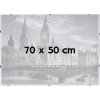 Klasický fotorámeček BFHM Rám na puzzle Euroclip 70x50 cm (plexisklo)