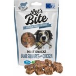 Brit Let's Bite Meat Snacks Lamb Squares with Chicken 80 g – Hledejceny.cz