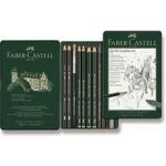 Faber-Castell Pitt Monochrome Graphite 112972 grafitová tužka sada 11 ks – Zboží Mobilmania