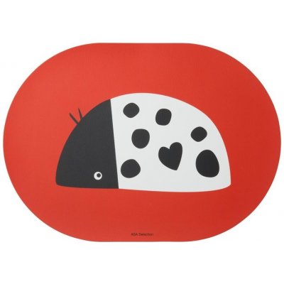 ASA Selection Prostírání Asa BUDDIES červené s beruškou 46x33cm – Hledejceny.cz