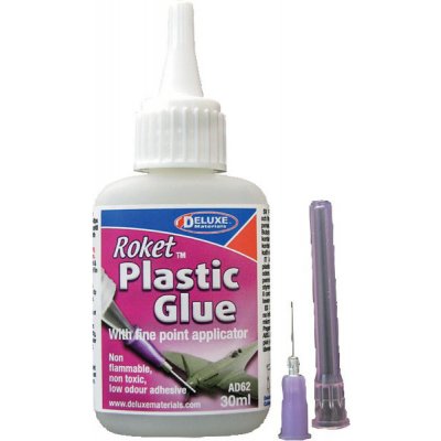 Deluxe Materials Roket Plastic netoxické lepidlo na plastikové modely 30 ml – Zboží Dáma