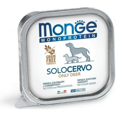 Monge Dog Monoprotein zvěřina 150 g – Hledejceny.cz