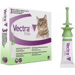 VECTRA Felis Spot On pro kočky 0,6 10 kg 3 x 0,9 ml – Hledejceny.cz