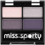 Miss Sporty Quattro oční stíny 402 Smoky Green Eyes 3,2 g – Zboží Dáma