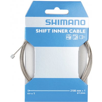 Shimano řadící lanko nerez 1,2x2100mm – Zboží Dáma