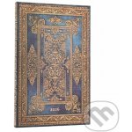 2026 Blue Luxe (Luxe Design) Maxi 12-month Horizontal Hardcover Flexi Dayplanner 2026 (Elastic Band Closure) – Sleviste.cz