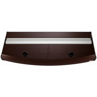 Diversa hliníkový kryt LED vypouklý 100 x 40 cm, 1 x 24 W wenge – Zboží Dáma