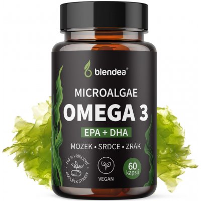 Blendea Blendea Vegan Omega 3 z mikrořas 60 kapslí – Hledejceny.cz