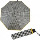 Doppler Mini Fiber Element golden rod dámský skládací deštník černý