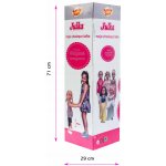 Smily Play Velká chodící panenka 70 cm princezna – Zbozi.Blesk.cz