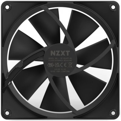 NZXT F140 RGB Single RF-R14SF-B1 – Zboží Živě