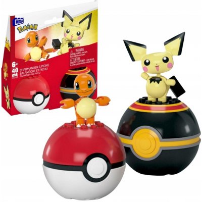 Mega Construx Pokémon Charmander & Pichu 40ks – Zboží Mobilmania