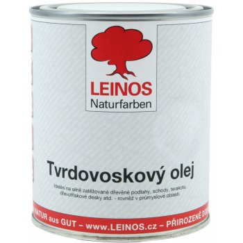 Leinos naturfarben tvrdovoskový olej 0,75 l bílý