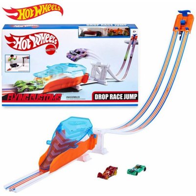 Hot Wheels Action Stunt Race Set s GJL15 Jump Platform – Hledejceny.cz