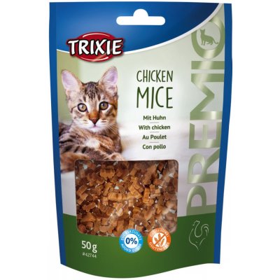 Trixie Premio Chicken Mice kuřecí kousky ve tvaru myšek 50 g – Zbozi.Blesk.cz