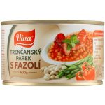 Viva Trenčanské párek s fazolí 400 g – Zboží Dáma