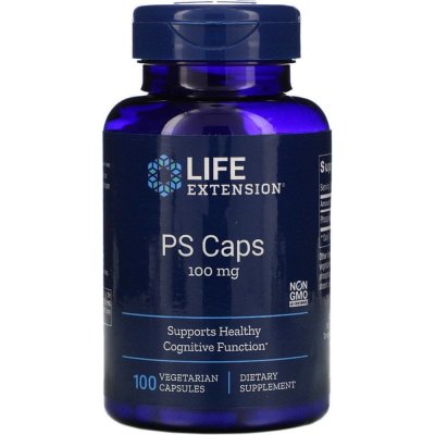 Life Extension PS Caps 100 vegetariánská kapsle, 100 mg – Hledejceny.cz