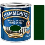 Akzo Nobel Hammerite přímo na rez, 0,7l, hladká tmavě zelená – Hledejceny.cz