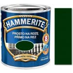 Akzo Nobel Hammerite přímo na rez hladký-tmavě zelený,2,5 l – Hledejceny.cz