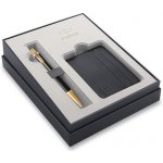 Parker IM Premium Black kuličková tužka dárková sada s pouzdrem na karty 686295818 – Zboží Mobilmania