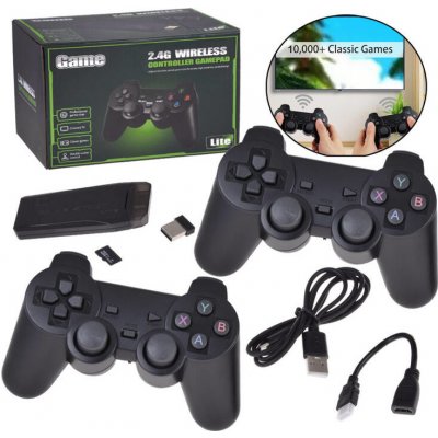 JOKO Retro herní konzole se dvěma ovladači – Zboží Živě