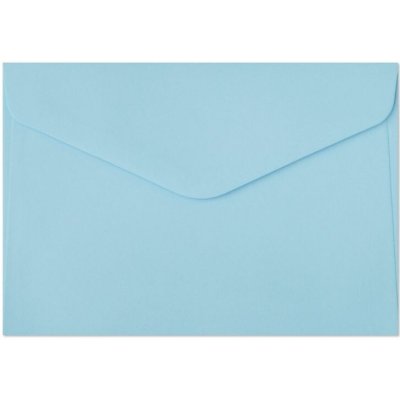 Obálka C6 130g 114x162 hladká, světle modrá – Zboží Živě