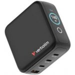 Verbatim Mini GaN 3× PD 140 W, 1× QC 3.0 – Zboží Mobilmania
