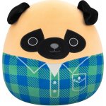 Squishmallows Mops ve flanelové košili Prince 30 cm – Zboží Dáma