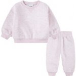 Nike kids essential fleece crew set 0196923878618 Růžová – Zboží Dáma