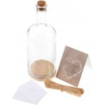 Skleněná láhev na vzkazy – 50 lístků – Hledejceny.cz