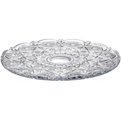 Bohemia Crystal Talíř Nova Miranda 310mm – Zboží Dáma