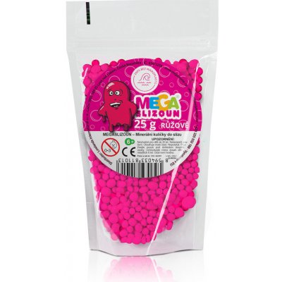 Megaslizoun Minerální kuličky do slizu růžové 25 g – Sleviste.cz