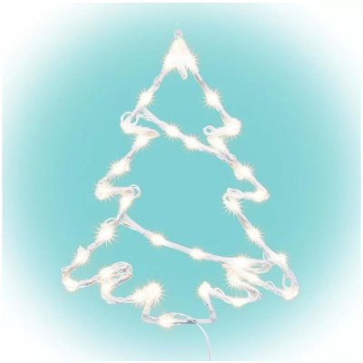 FK technics | LED Venkovní vánoční dekorace do okna 35xLED/230V IP44 teplá bílá/stromek | 5999084966133 – Hledejceny.cz