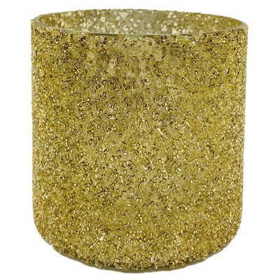 Prodex Kalíšek na svíčku zlatý střední 10 x 10 cm Prodex X68100760 – Hledejceny.cz