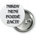 DJ Kolečko Nikdy není pozdě začít Placka 25 mm – Hledejceny.cz